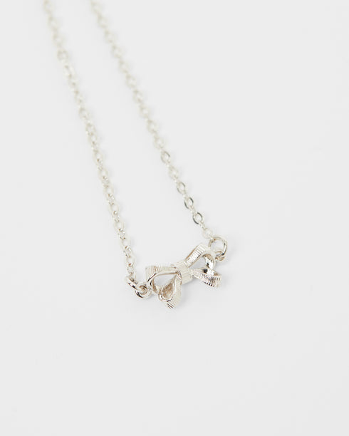 <P>Crystal Petite Bow Pendant</P>